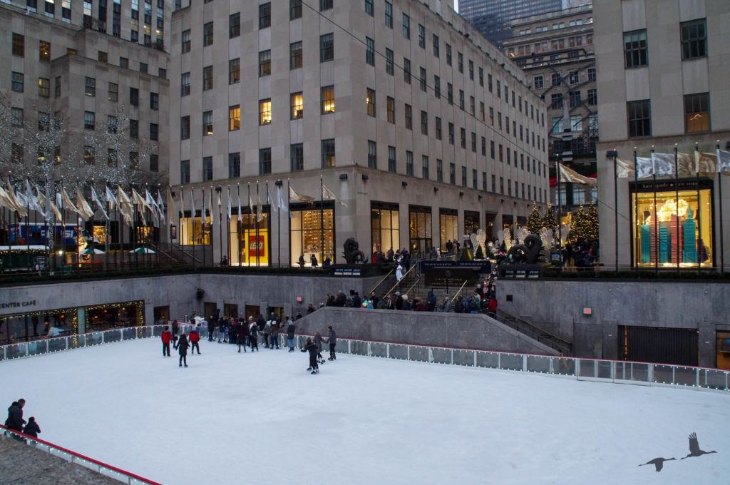 Rockefeller Ice Skating rink New York