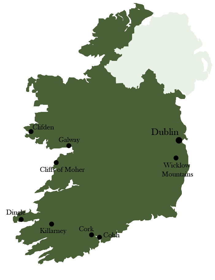 Ireland map