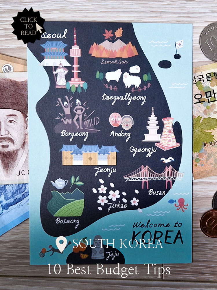 Title Image of South Korea Budget Tips Post