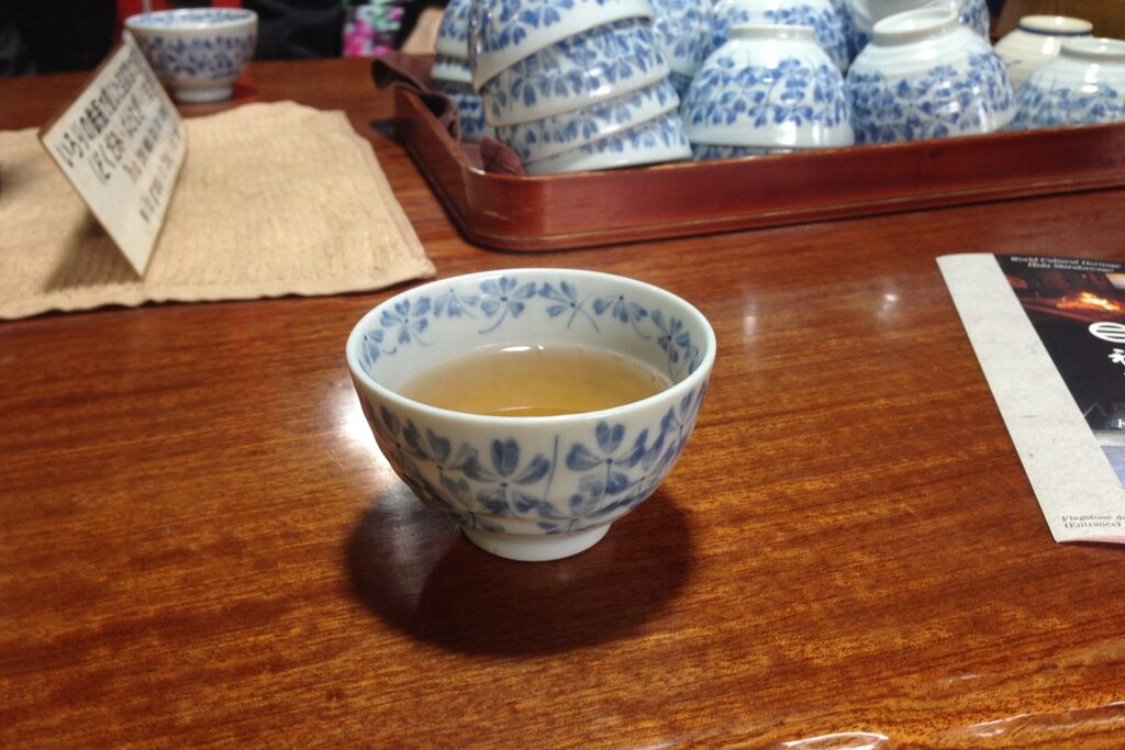 Beautiful teacup in Japan