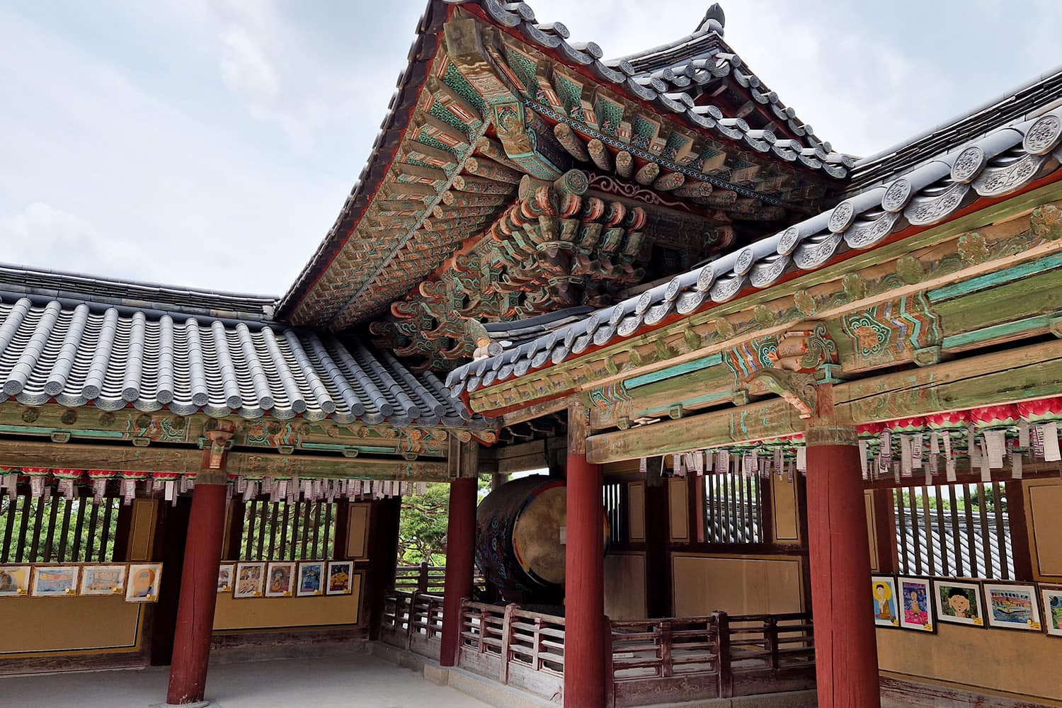 A south-korean temple in Gyeongju.