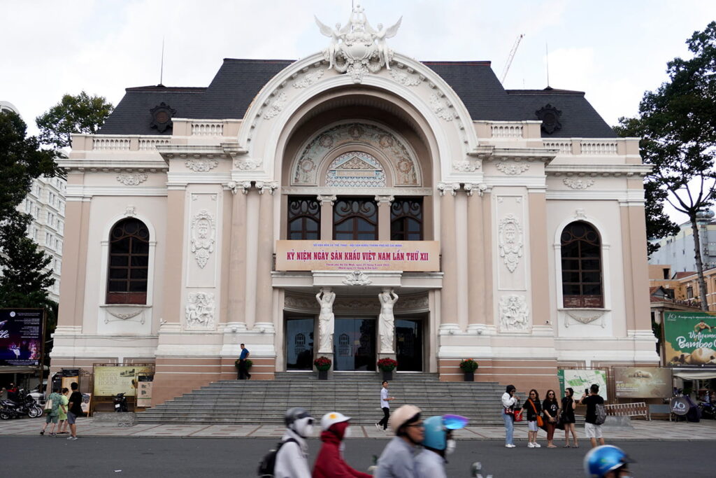 The Opera Hous in Saigon from the outside